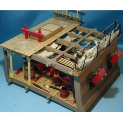 Dksudsnit med kanoner, skala 1/23