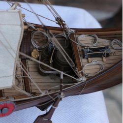 Dreki vikingeskib, skala 1/40