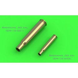 Browning kaliber .50 (12.7 mm) - tomme hylstre 25 stk, skala 1/16