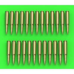 Browning kaliber .50 (12.7 mm) - patroner 25 stk, skala 1/16