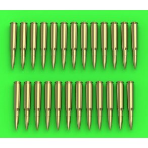 Browning kaliber .50 (12.7 mm) - patroner 25 stk, skala 1/16