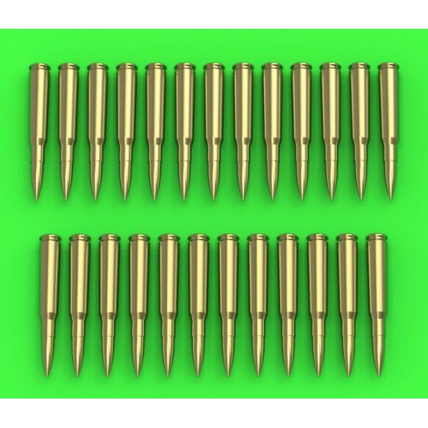 Browning kaliber .50 (12.7 mm) - patroner 25 stk, skala 1/16