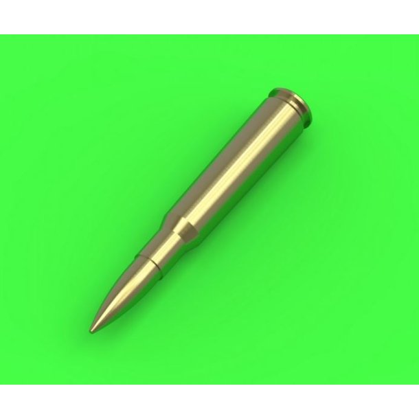 Browning kaliber .50 (12.7 mm) - patroner 25 stk, skala 1/16