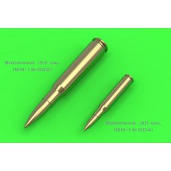 Browning kaliber .50 (12.7 mm) - patroner 25 stk, skala 1/16