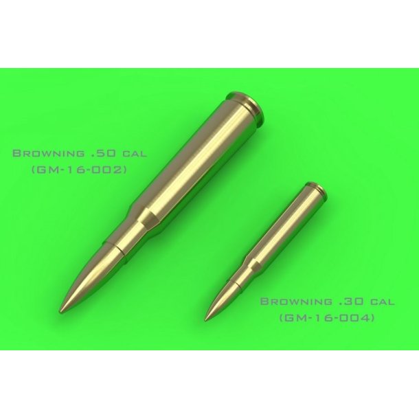 Browning kaliber .50 (12.7 mm) - patroner 25 stk, skala 1/16