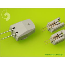 Bismarck - Sekundre og Anti-aircraft kanonlb, skala 1/200