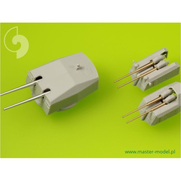 Bismarck - Sekundre og Anti-aircraft kanonlb, skala 1/200