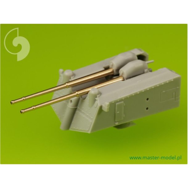 Bismarck - Sekundre og Anti-aircraft kanonlb, skala 1/200