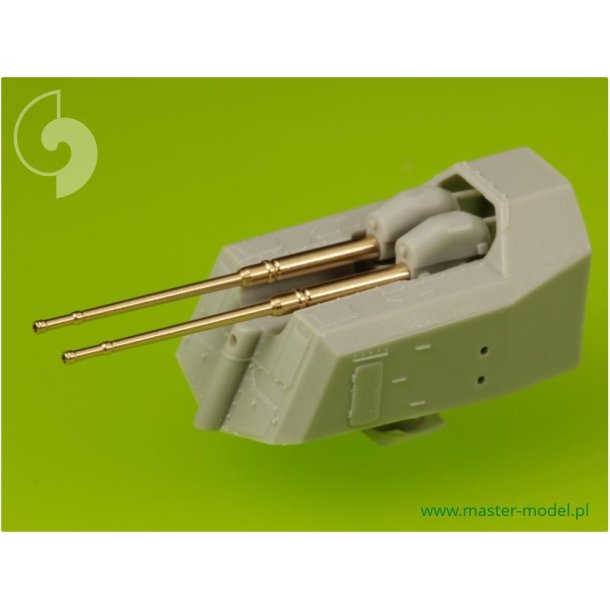 Bismarck - Sekundre og Anti-aircraft kanonlb, skala 1/200