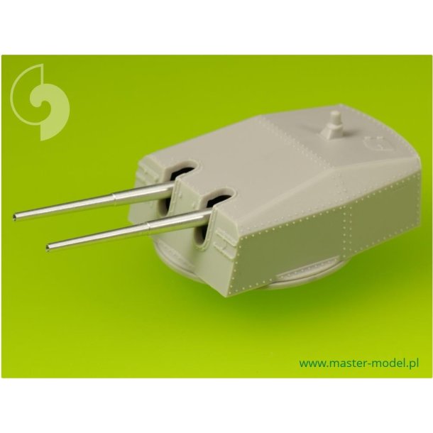 Bismarck - Sekundre og Anti-aircraft kanonlb, skala 1/200