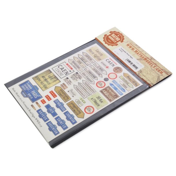 Normandy Road Signs WWII, skala 1/35