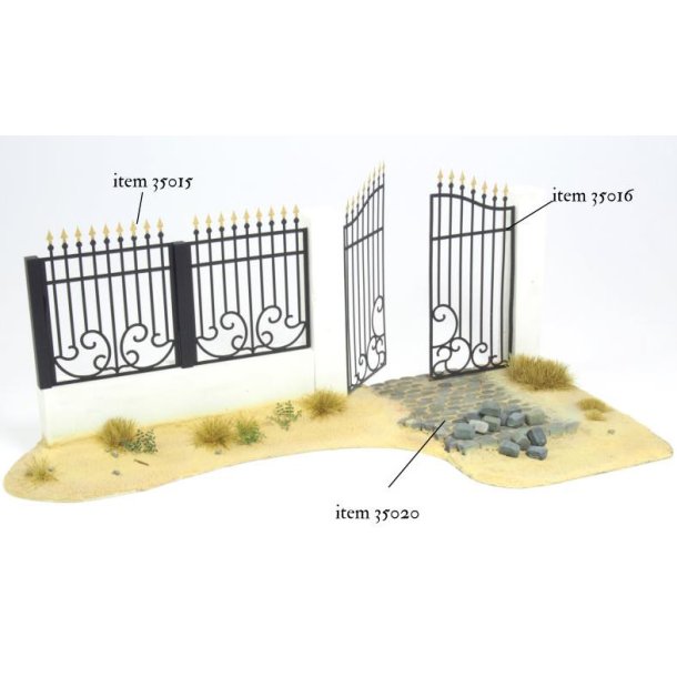 Metal hegn (st A) - Big Set med hegnslger
