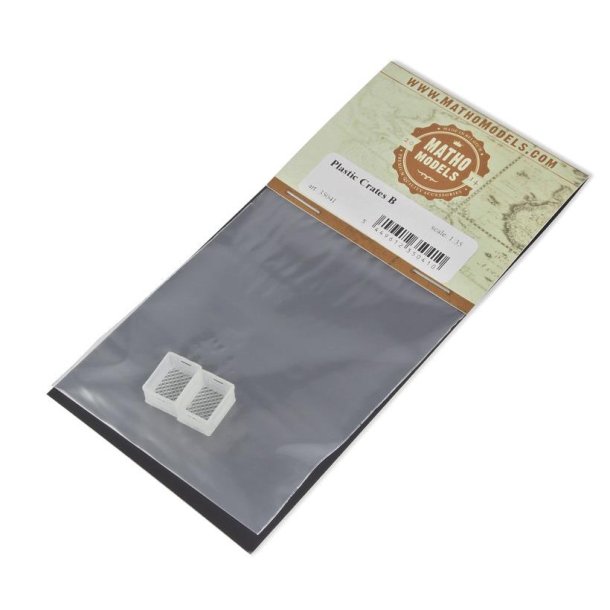 Plastikkasser, 2 stk. Type B