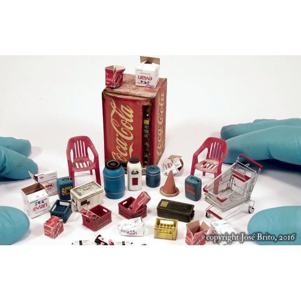 Plastikkasser, 2 stk. Type B