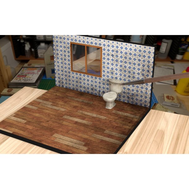 Vg og gulv - Trgulv - type A, skala 1/35