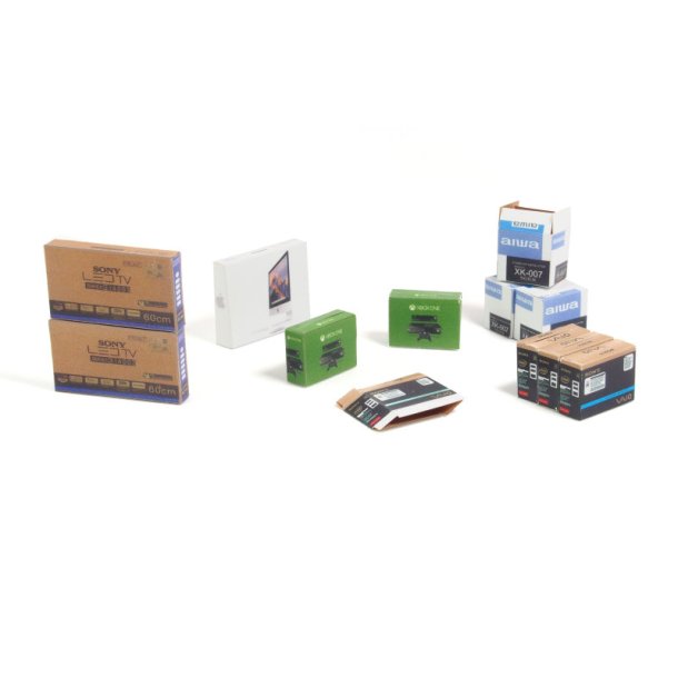 Papkasser - diverse elektronik, skala 1/35