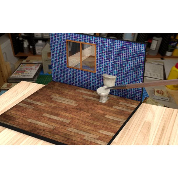 Vg og gulv - Keramiske fliser - type B, skala 1/35