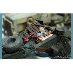 Papkasser - vand, skala 1/35