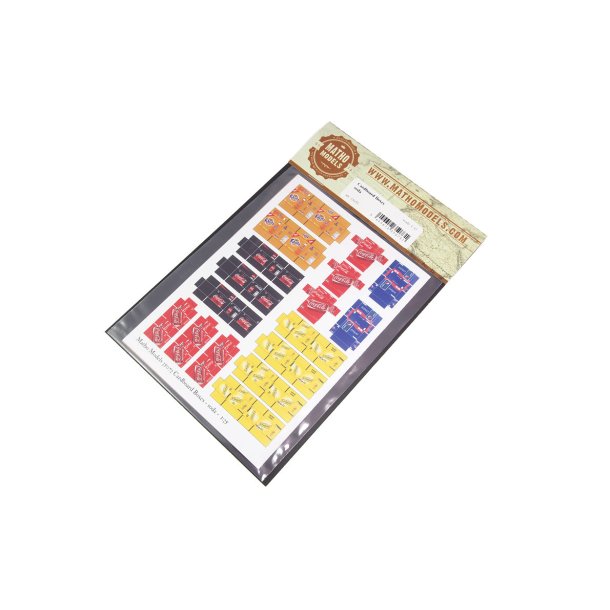 Papkasser - sodavand, skala 1/35