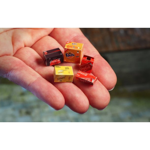 Papkasser - sodavand, skala 1/35