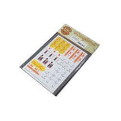 Papkasser - diverse postpakker, skala 1/35