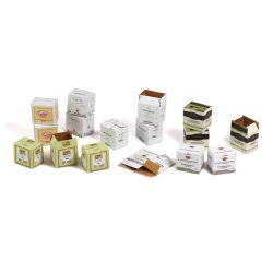 Papkasser - diverse vin, skala 1/35