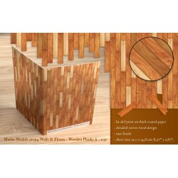 Vg og gulv - Trgulv - type A, skala 1/35