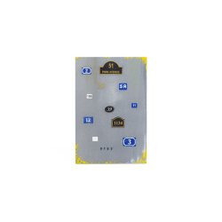 Husnumre i forskellige designs. Decals i diverse skalaer