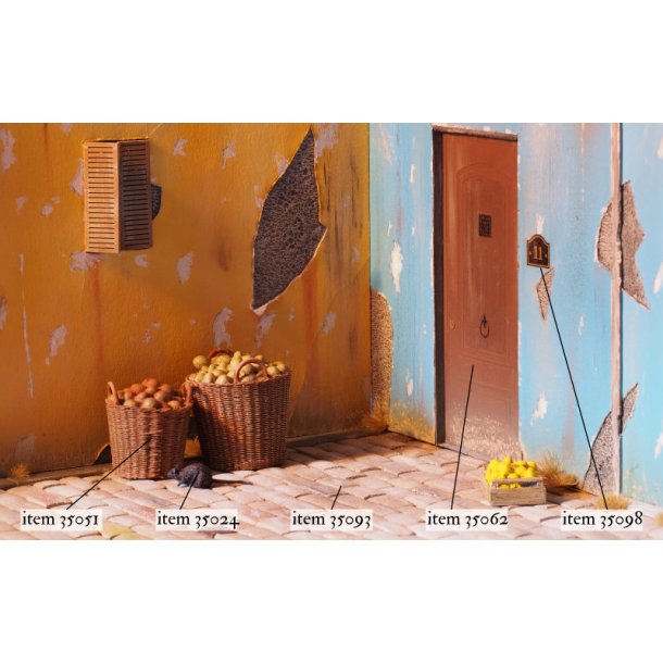 Husnumre i forskellige designs. Decals i diverse skalaer