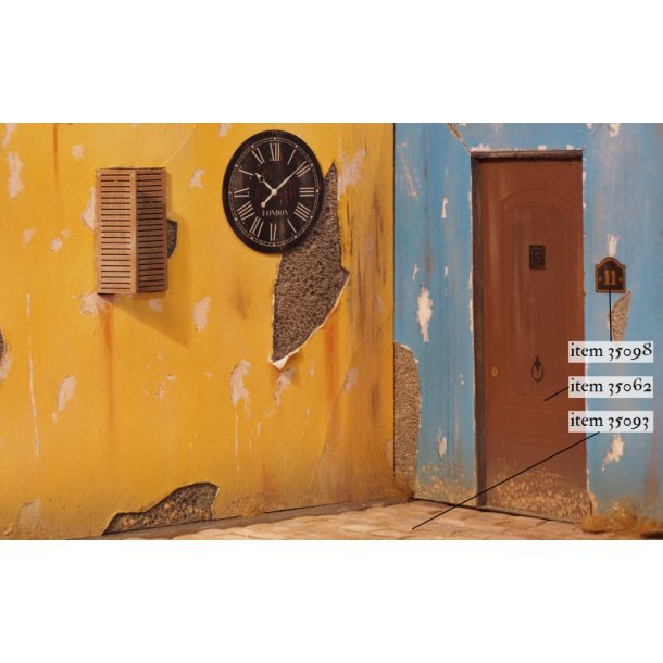 Ure i forskellige designs. Decals i diverse skalaer