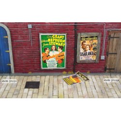 Amerikanske filmplakater fra 1940erne, skala 1/35