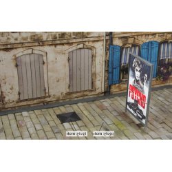 Amerikanske filmplakater fra 1950-1960erne, skala 1/35