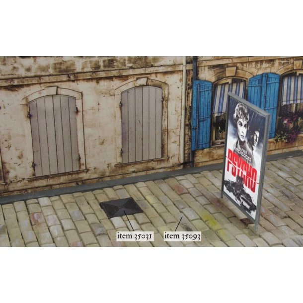 Amerikanske filmplakater fra 1950-1960erne, skala 1/35