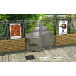 Amerikanske filmplakater fra 1970-1980erne, skala 1/35