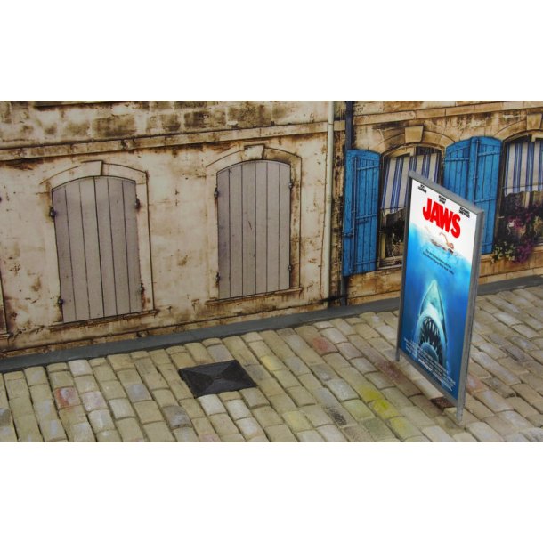 Amerikanske filmplakater fra 1970-1980erne, skala 1/35