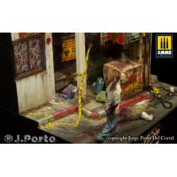 Afsprrings- og advarselsstrimler, skala 1/35