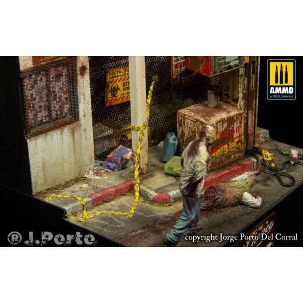 Afsprrings- og advarselsstrimler, skala 1/35