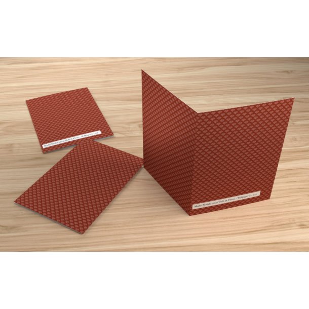 Vg og gulv - Tapet - type A, skala 1/35