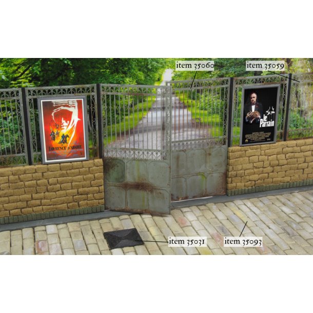 Franske filmplakater fra 1940-1970erne, skala 1/35