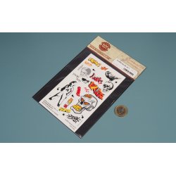 Graffiti st 1, decals skala 1/35