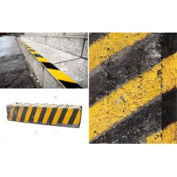 Advarselsstriber i forskellige designs. Decals i diverse skalaer