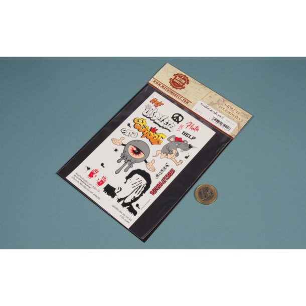 Graffiti st 2, decals skala 1/35