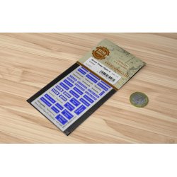 Skilte med vejnavne - Type E - tyske. Decals, skala 1/35