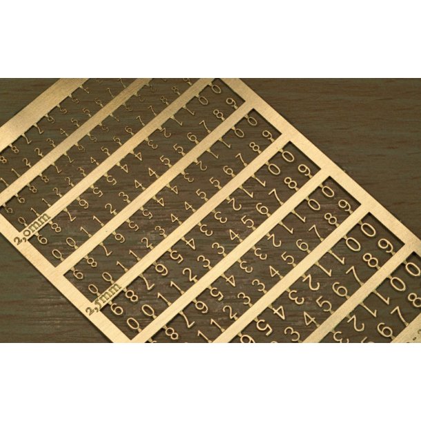 Fototsede tal i strrelse 1,5 - 3,0 mm