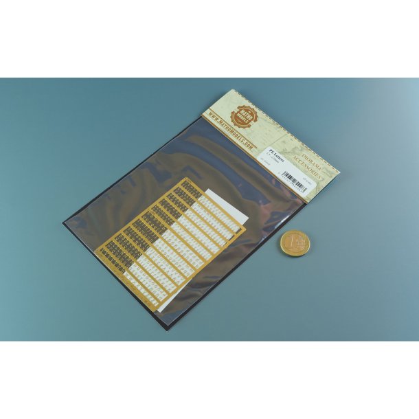 Fototsede bogstaver i strrelse 1,5 - 2,0 mm