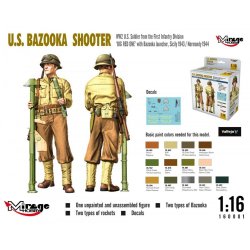 US Bazooka Shooter Big Red One, skala 1/16