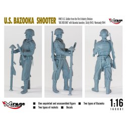 US Bazooka Shooter Big Red One, skala 1/16