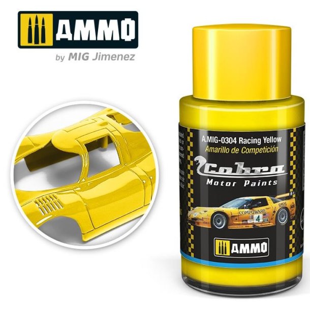 Cobra Motor Racing Yellow