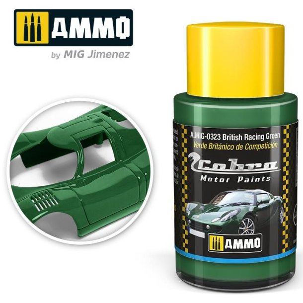 Cobra Motor British Racing Green