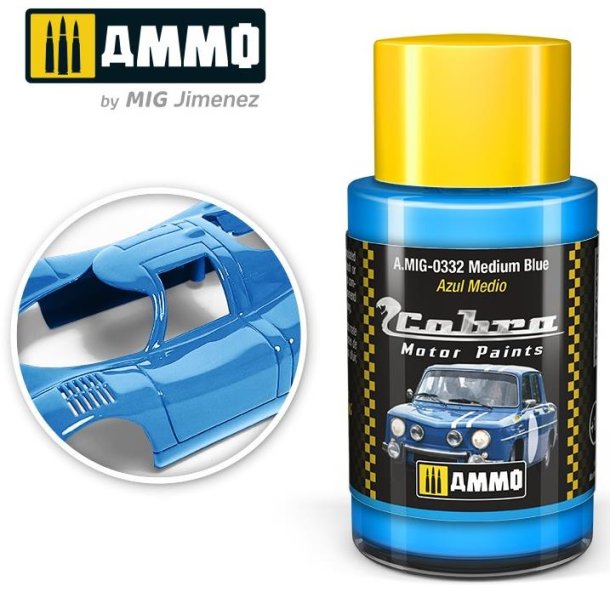 Cobra Motor Medium Blue